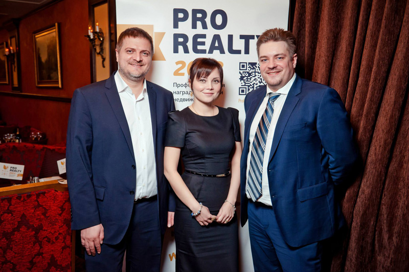 Простор входит в ТОП 3 лучших риэлторских компаний Москвы: PRO Realty 2013, Агентство года
