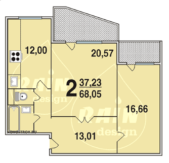 Планировка квартир серии 1-510
