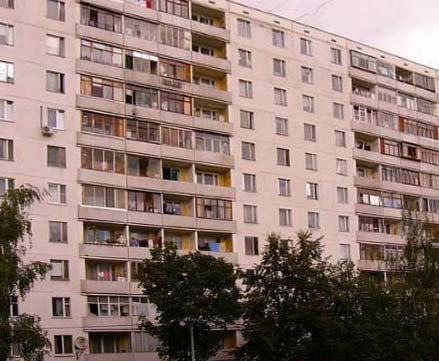 Планировка квартир серии 1605