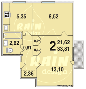 Планировка квартир серии И-29