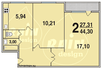 Планировка квартир серии И-49