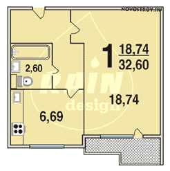 Планировка квартир серии И-57