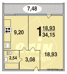 Планировка квартир серии И-700А