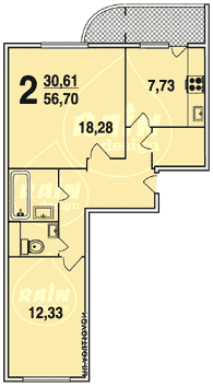 Планировка квартир серии П-111М
